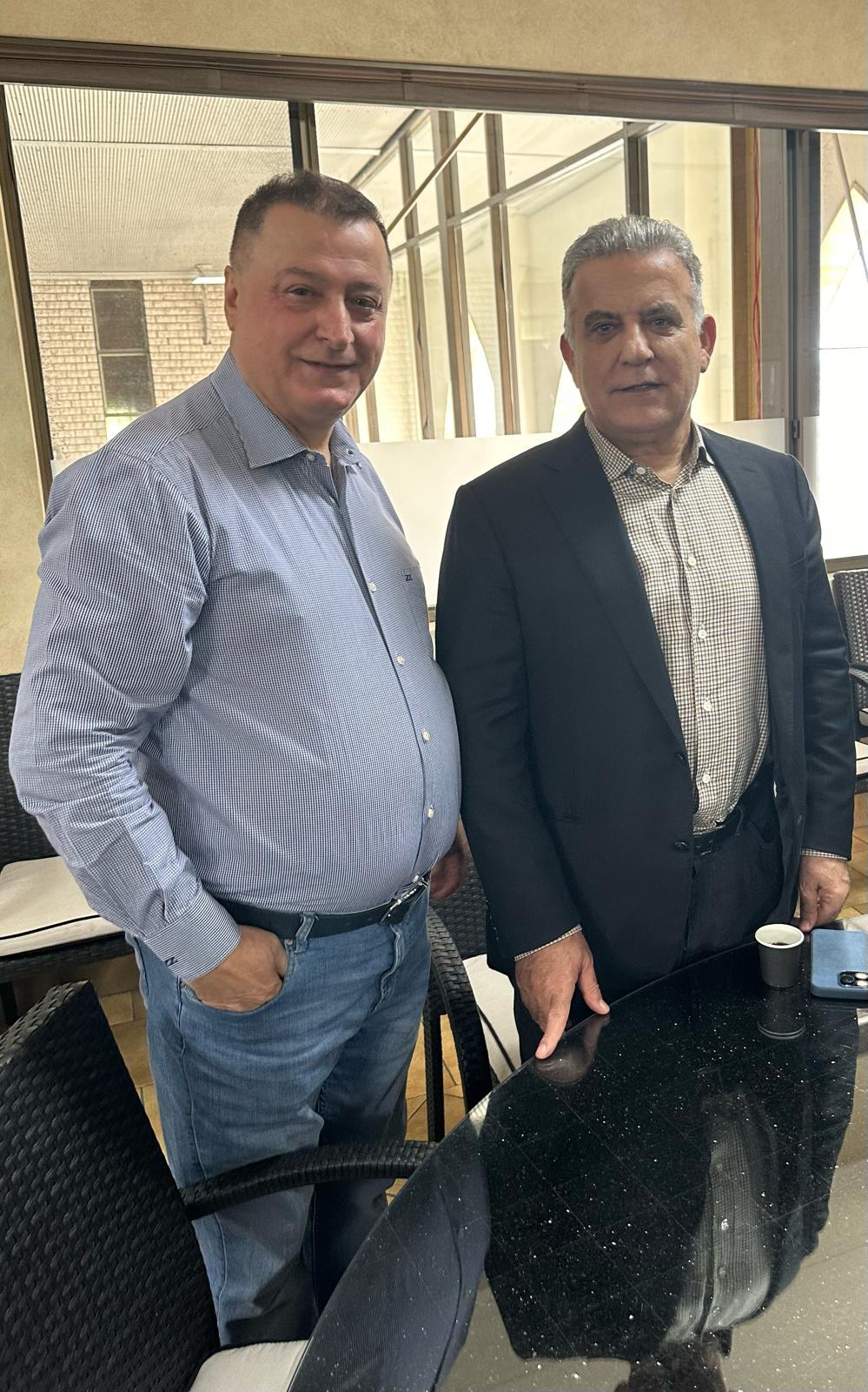 اللواء عباس إبراهيم وسايد مخايل